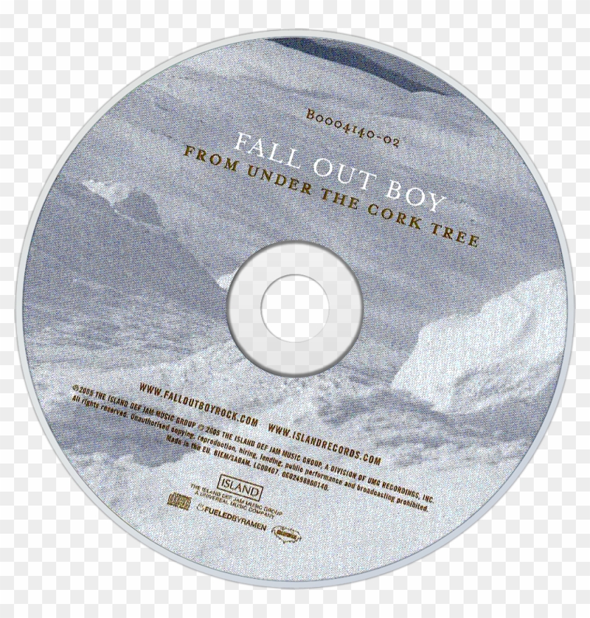 Fall Out Boy From Under The Cork Tree Cd Disc Image - Under The Cork Tree Cd Clipart