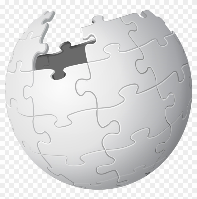 Wikipedia Logo Blank Clipart #5929264