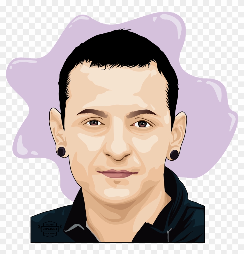 Chester Bennington - Cartoon Clipart