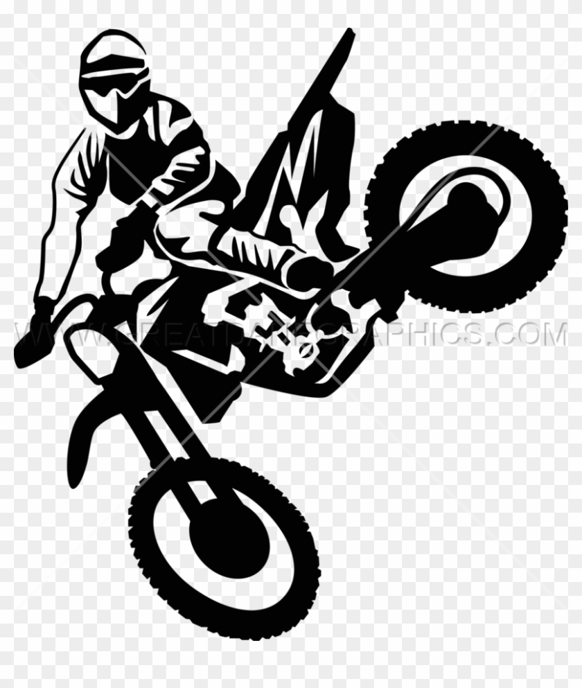 Vector Free Library Kick Production Ready Artwork For - Motocross Vector Png Clipart #5931216