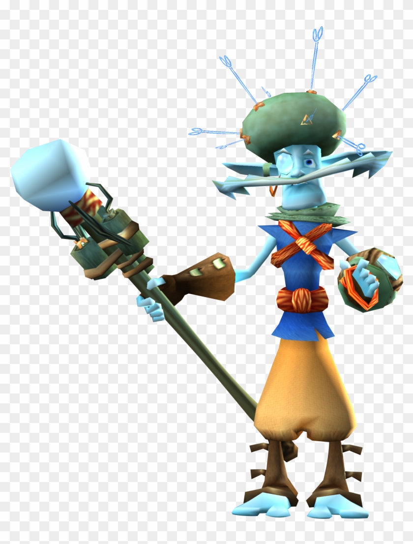 Jak And Daxter Render - Jak And Daxter Blue Sage Clipart #5931306