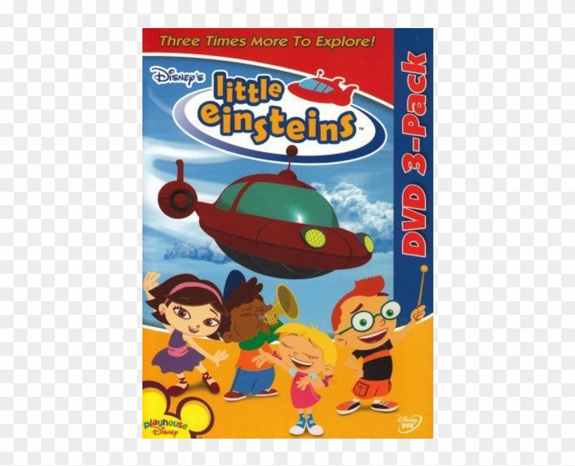 Disney's Little Einsteins - Little Einsteins Dvd 3 Pack Clipart