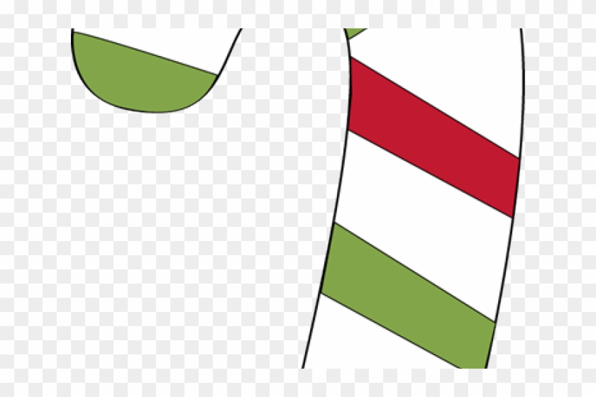 Candy Cane Clipart Red Green - Png Download #5932042