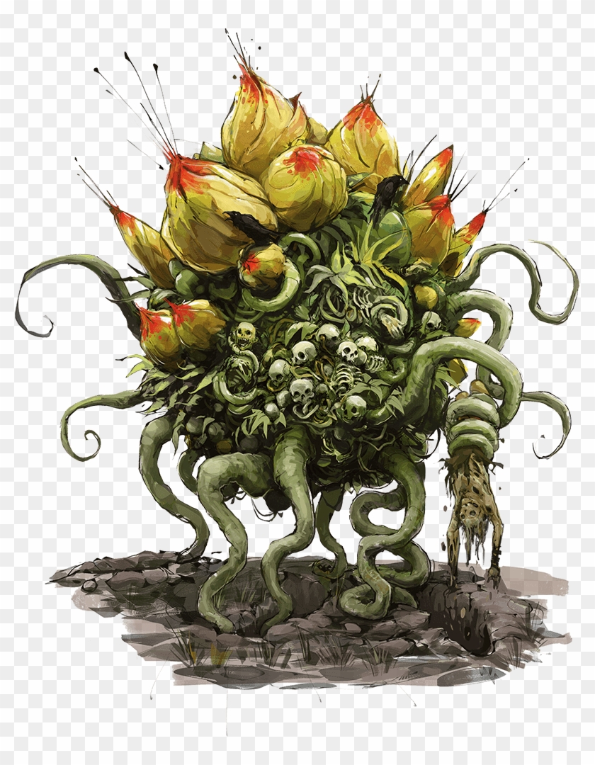 8 - Corpse Flower 5e Stats Clipart
