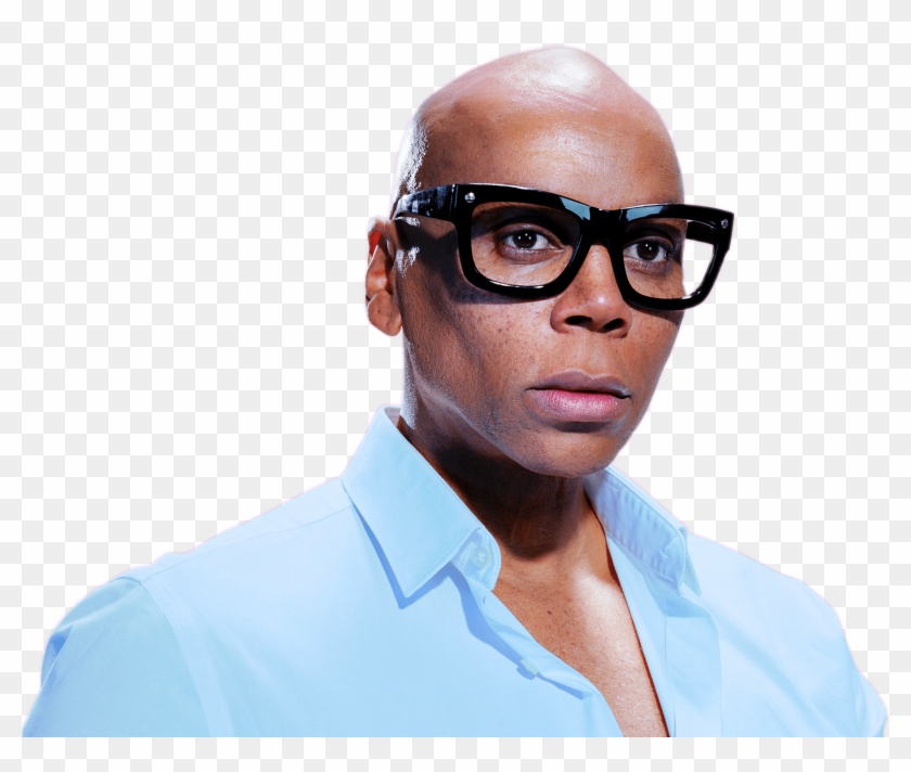 Download Rupaul Black Glasses Transparent Png - Rupaul's Wigs Clipart #5932389