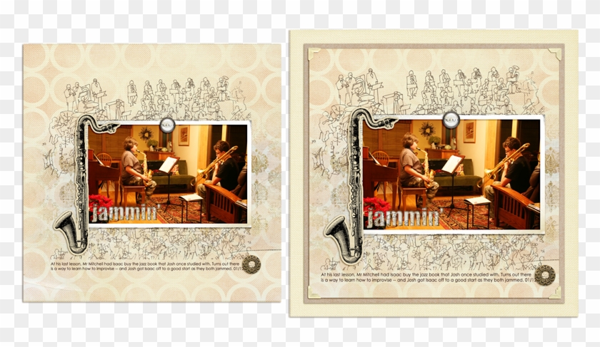 Jammin' By Debbie Hodge - Interior Design Clipart #5932482