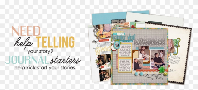 One - Digital Scrapbooking Journaling Clipart
