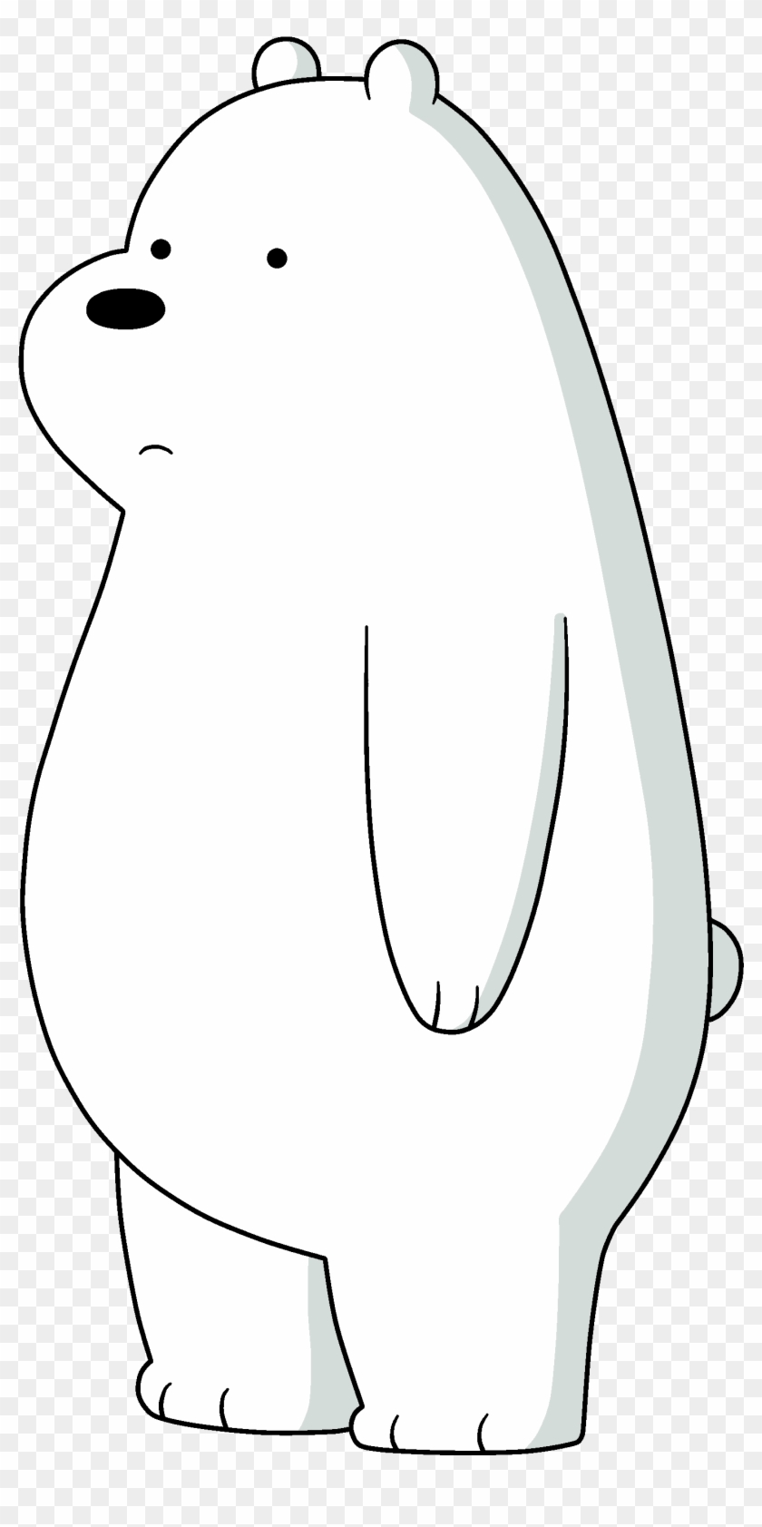 Polar De Somos Osos , Png Download - We Bare Bears Ice Bear Waving Clipart #5932513