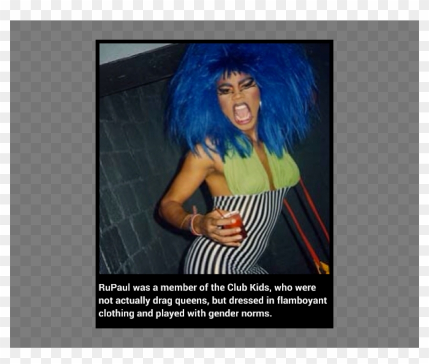 Naomi Campbell Drag Queen Clipart