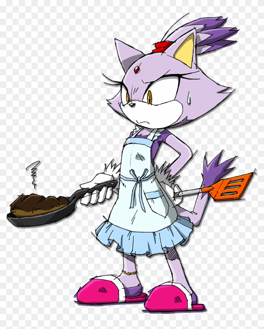 An Ode To Blaze The Cat - Sonic Channel Blaze Clipart #5932678