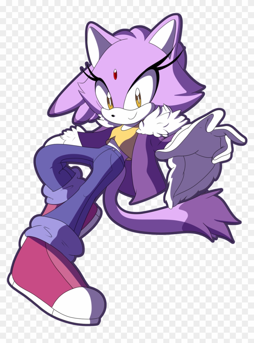 Cat Cat Purple Mammal Fictional Character Small To - Cartoon Clipart #5932763