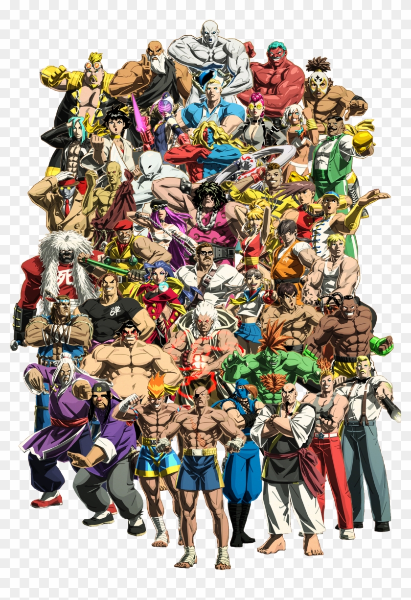 Now, With Twelve, It's Finally Complete - Street Fighter V Season 2 Characters Clipart #5933014