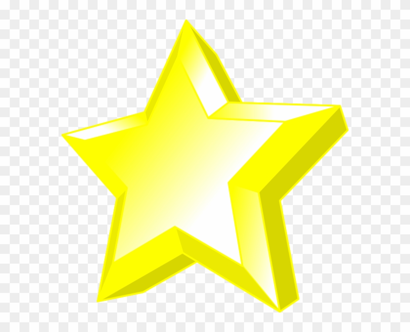 3d Star Clip Art - Graphic Design - Png Download