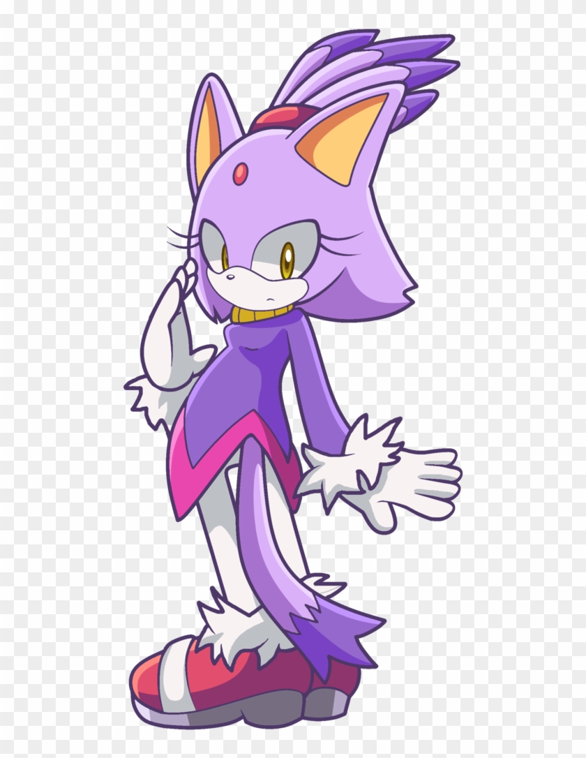 Blaze The Cat By Theleonamedgeo - Blaze The Cat Clipart
