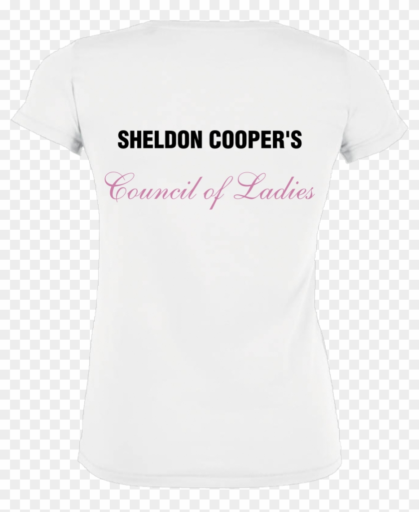 Sheldon Cooper's Council Of Ladies T-shirt Stella Loves - T Shirts One Word Clipart