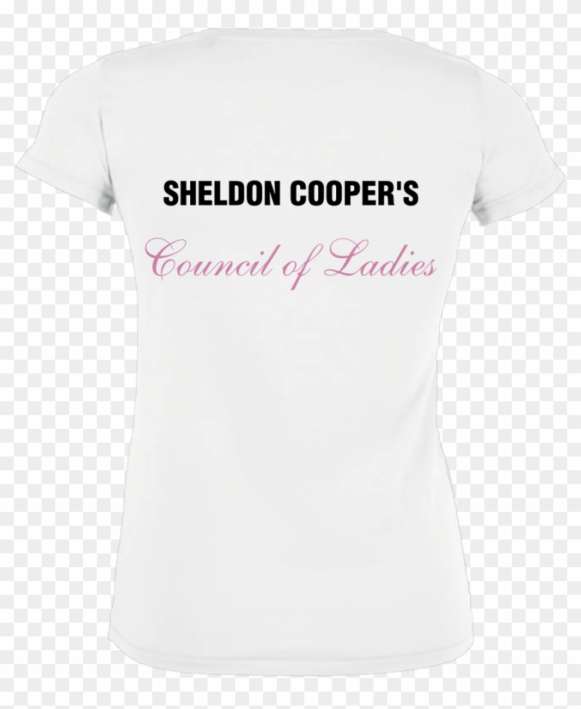 Sheldon Cooper's Council Of Ladies T-shirt Stella Loves - T Shirts One Word Clipart #5933502