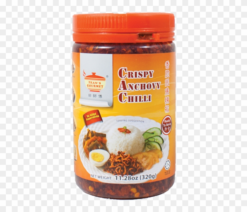 Teans Crispy Anchovy Chili - Sambal Ikan Bilis Malaysia Clipart