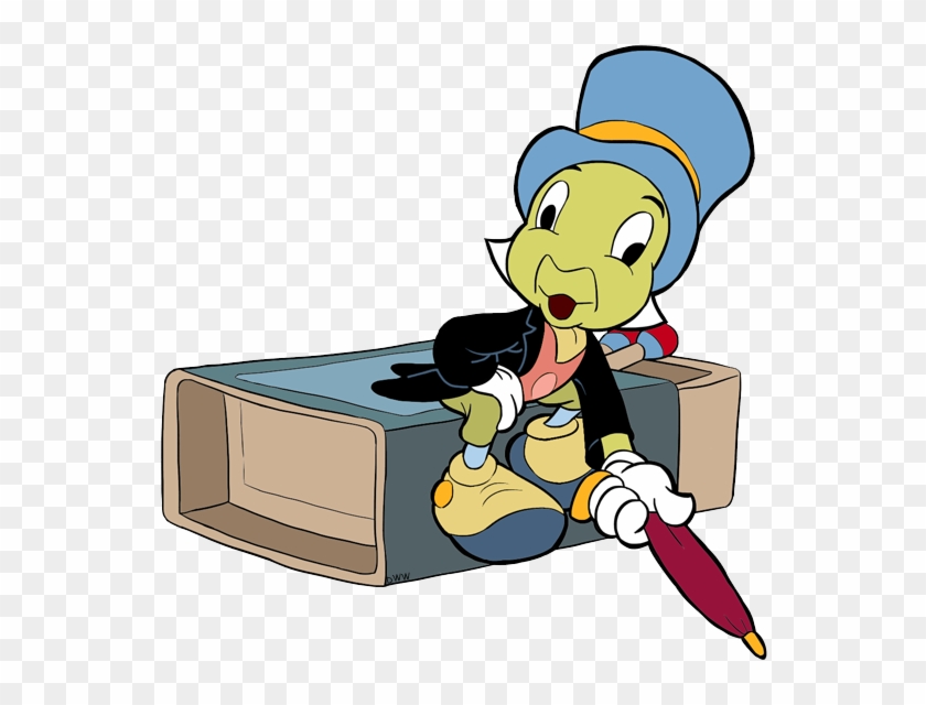 Download Jiminy Cricket Png Hd - Jiminy Cricket Sitting Clipart #5933767