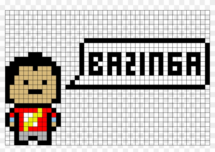 Big Bang Theory Pixel Art Clipart #5933842