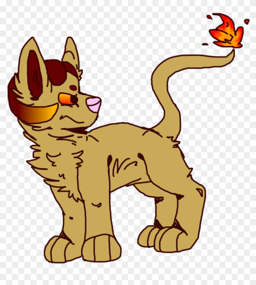 Blaze - Art Fight - Cartoon Clipart #5933848