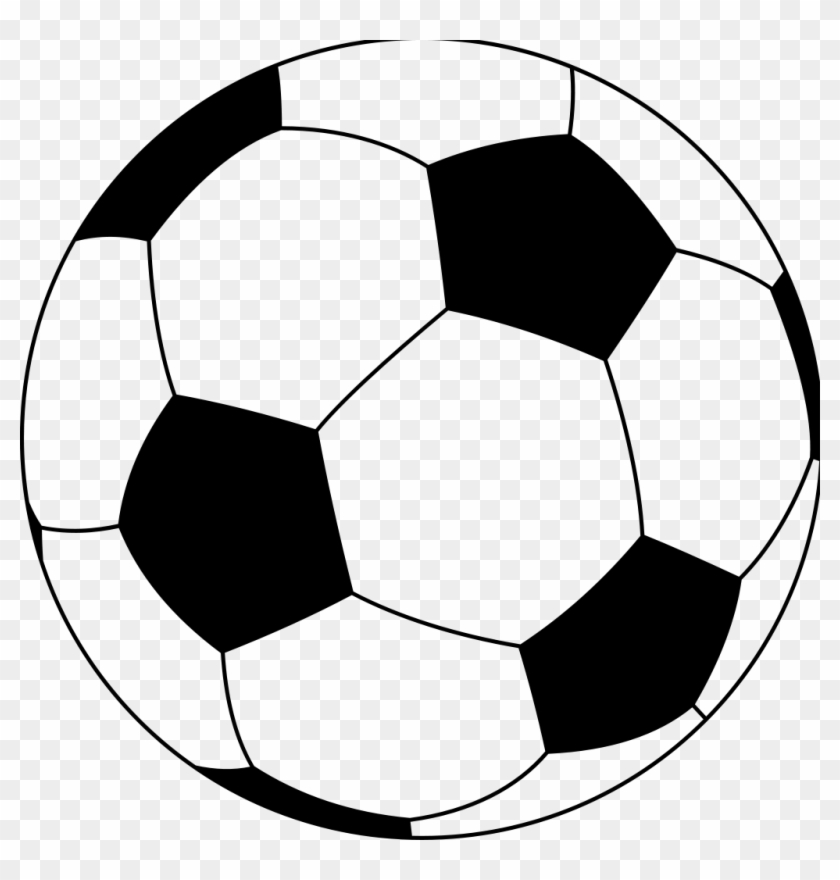 Simple Soccer Ball - Ball Svg Clipart #5933890