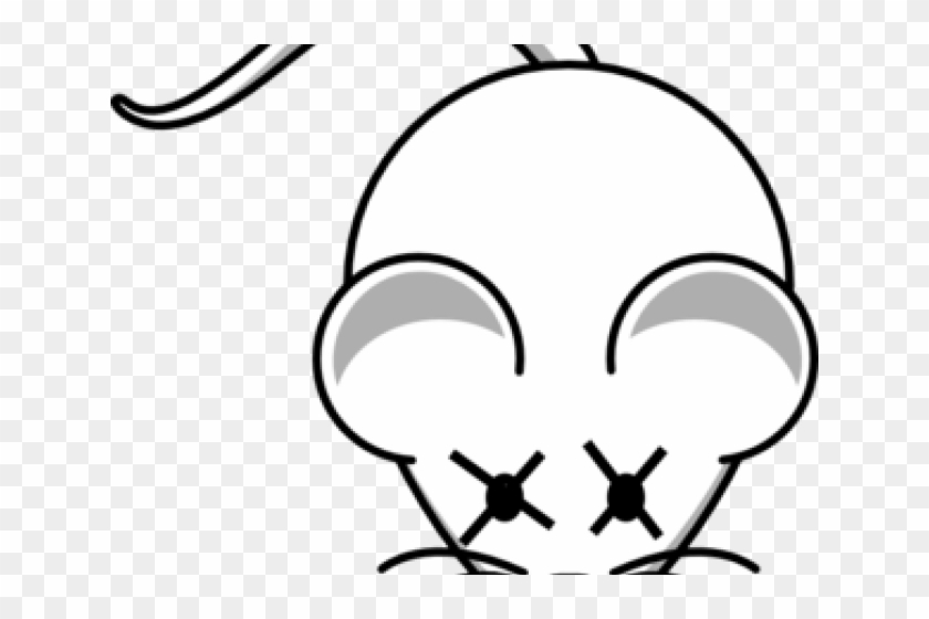 Day Of The Dead Clipart Face - Cartoon Mouse - Png Download