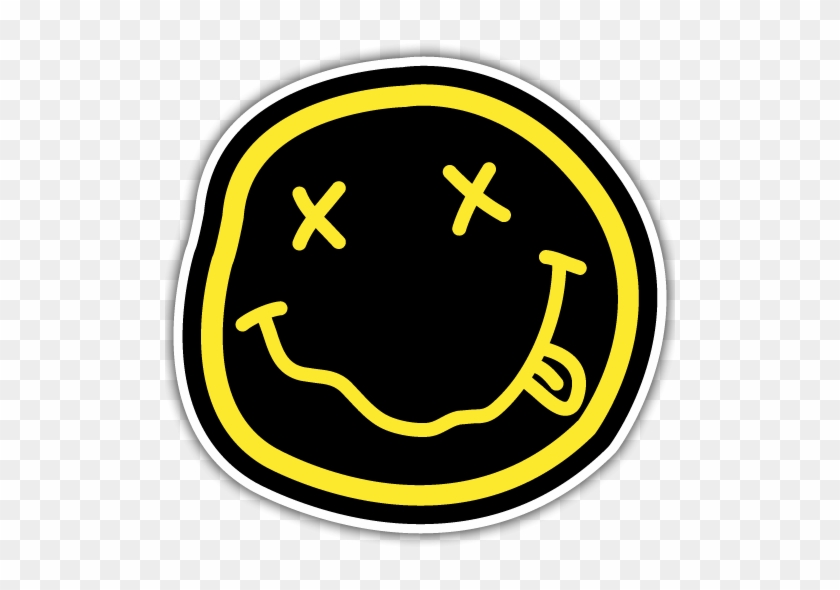 Cassie Sticker - Nirvana Smiley Face Clipart #5934293