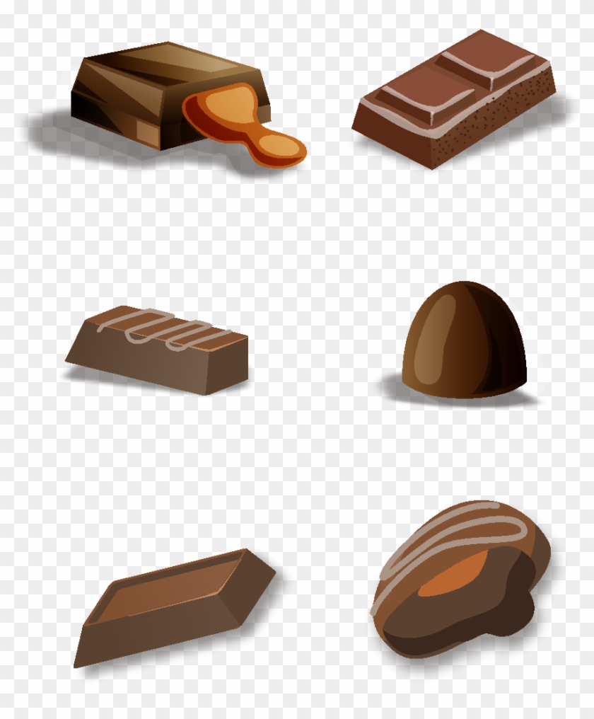 Hand Drawn Chocolate Food Design Elements Png And Vector - Chocolate Clipart #5934479
