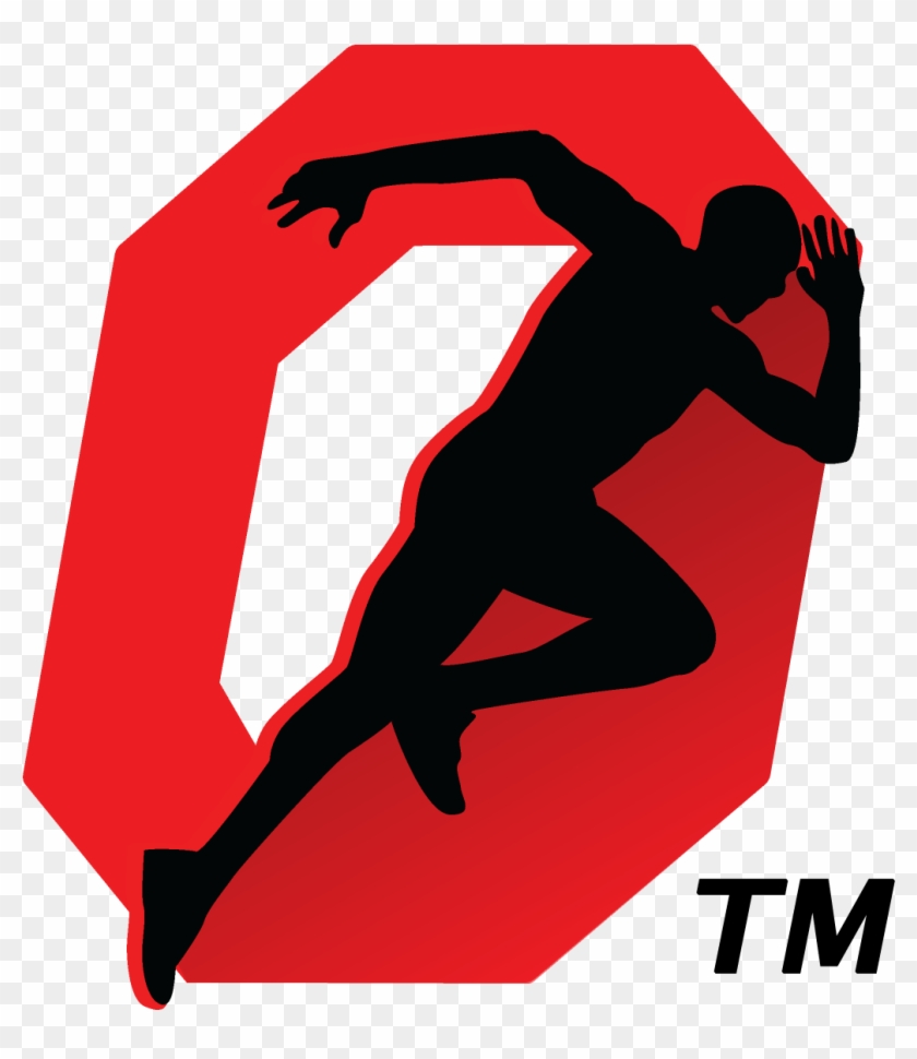 O Thicker Red Outline - Reverse Video Apps Clipart