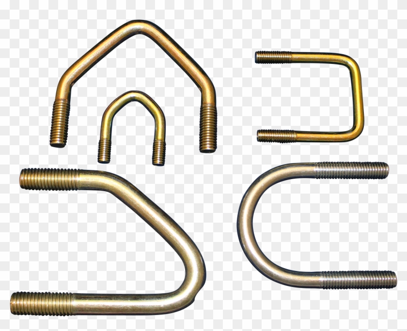Nut Clip U Bolt - Png Download