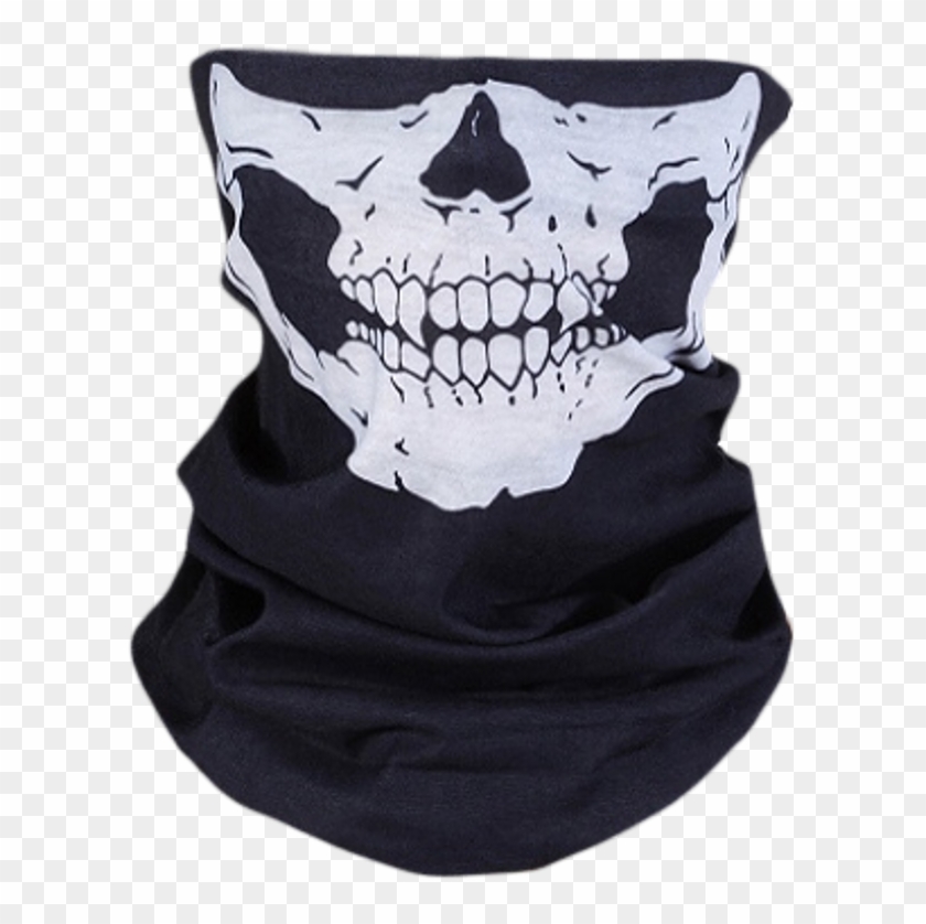 Skull Mask Png - Mouth Scarf Clipart #5935402