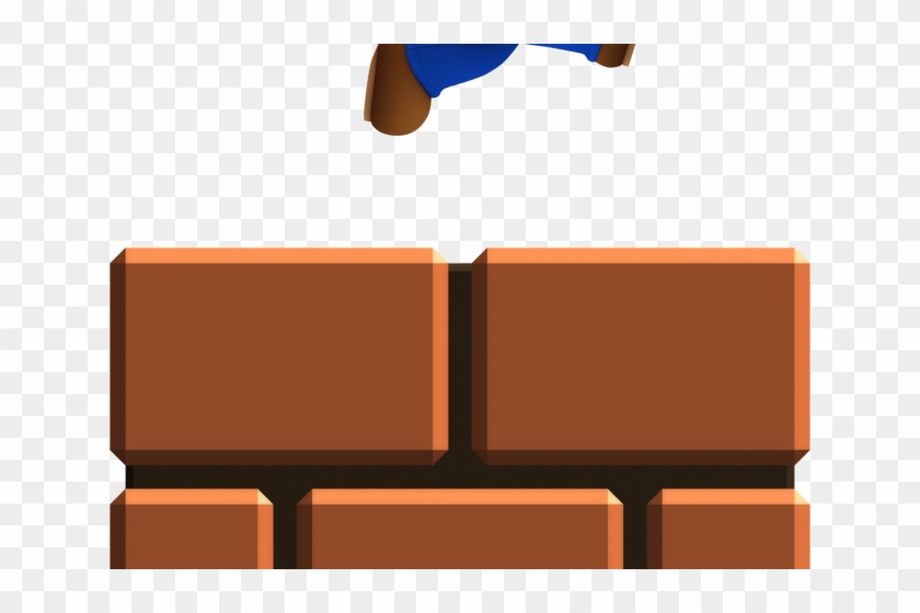 Super Mario Clipart Brick Pile - Jumping - Png Download