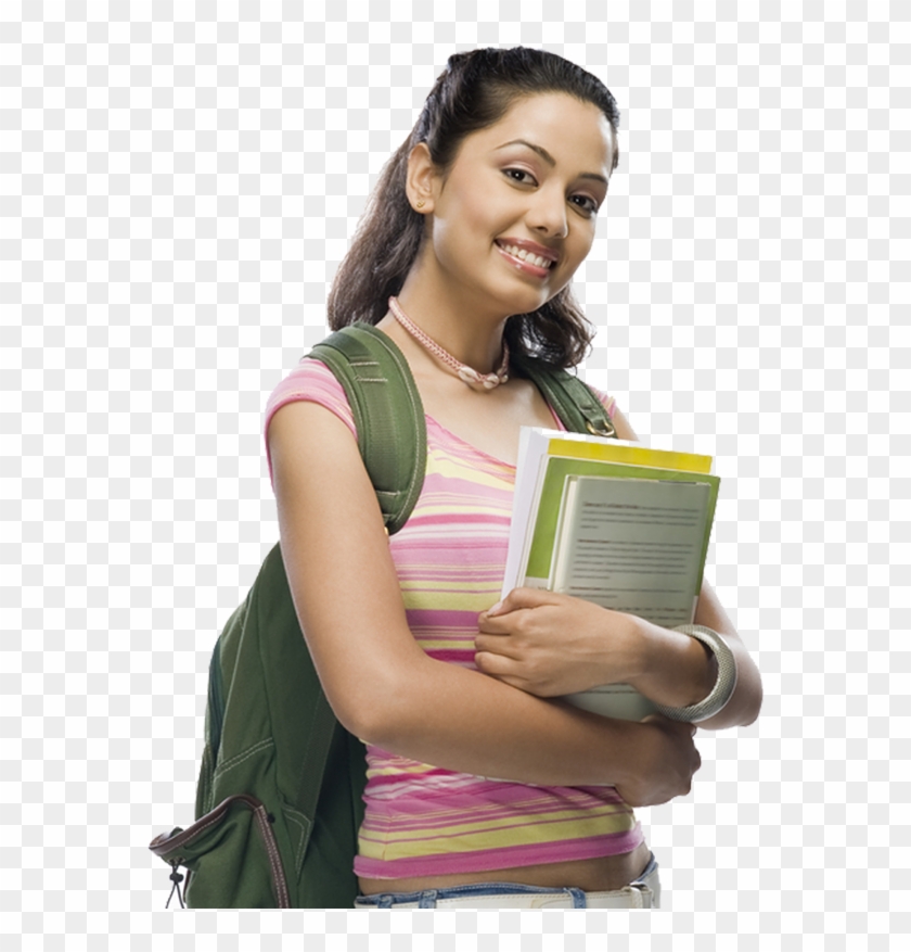 About Our Team - College Going Girl Png Clipart