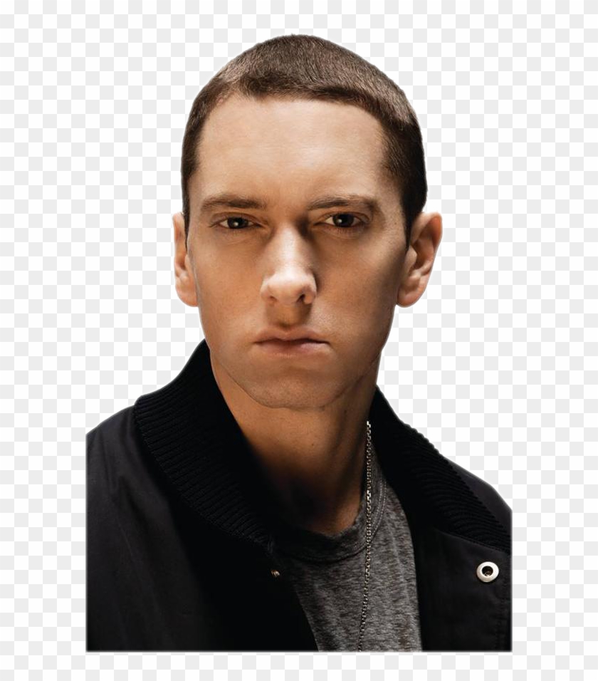 Eminem Face Png - Slim Shady Black Hair Clipart