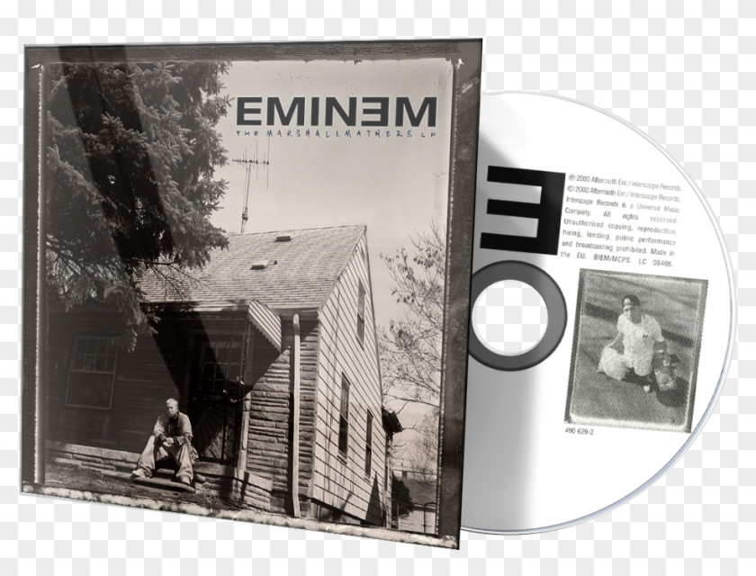 Album 3d Face - Eminem Marshall Mathers Lp Cover Clipart