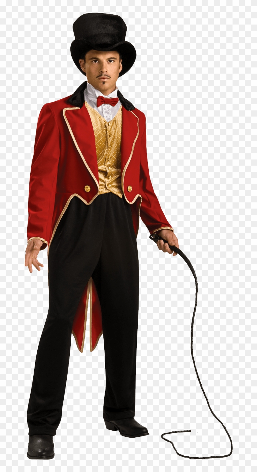 Circus Ringmaster Tamer - Ringmaster Coat Mens Clipart