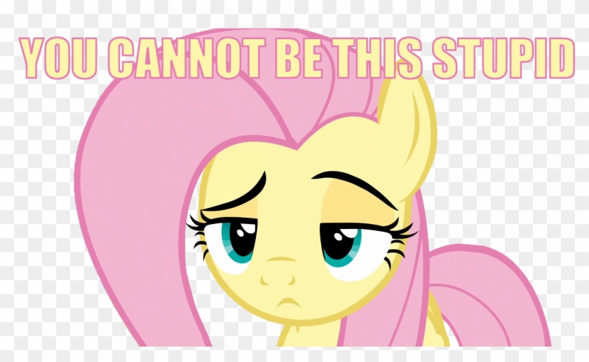 Flutter Brutter, Fluttershy, Meme, Safe, Simple Background, - Cartoon Clipart