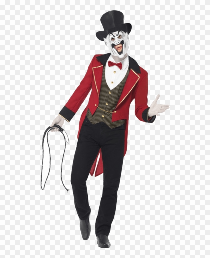 Adult Sinister Ringmaster Costume - Male Ringmaster Clipart