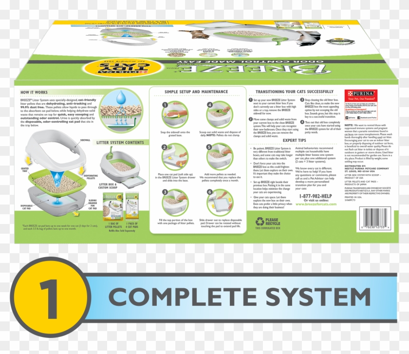 Breeze Litter Box Size Clipart