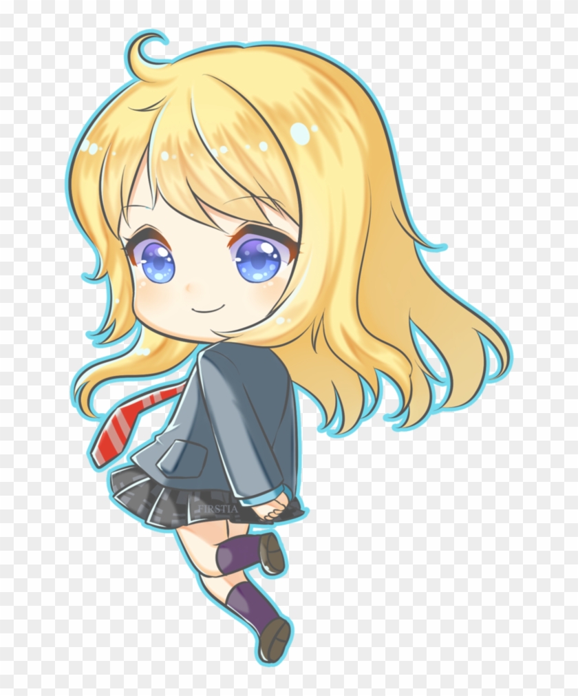 Your Lie In April Transparent - Your Lie In April Chibi Clipart