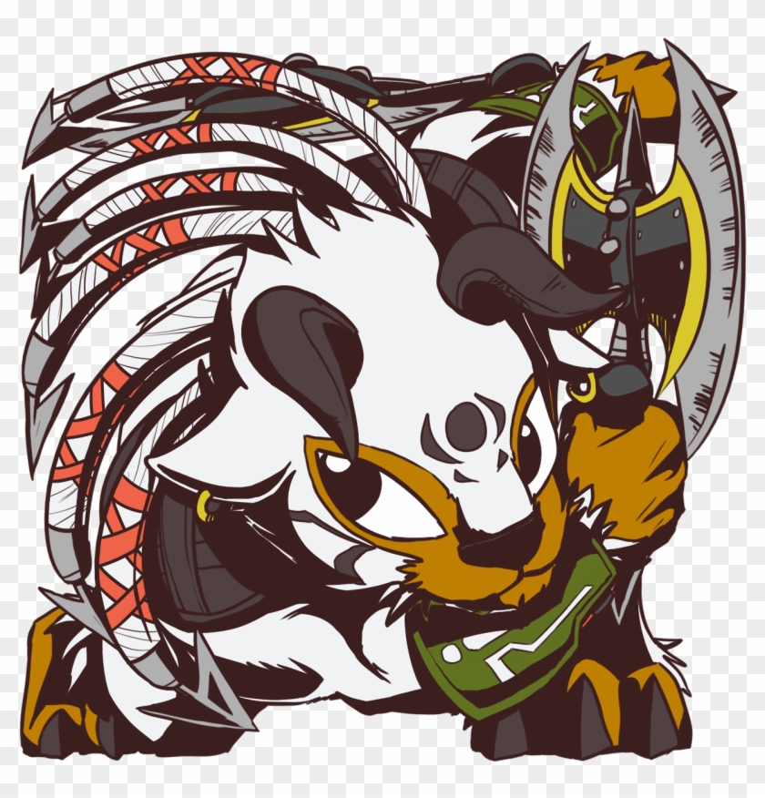 Rengar Who - Illustration Clipart