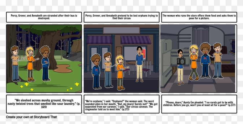 The Lighting Thief Chapter - Cartoon Clipart