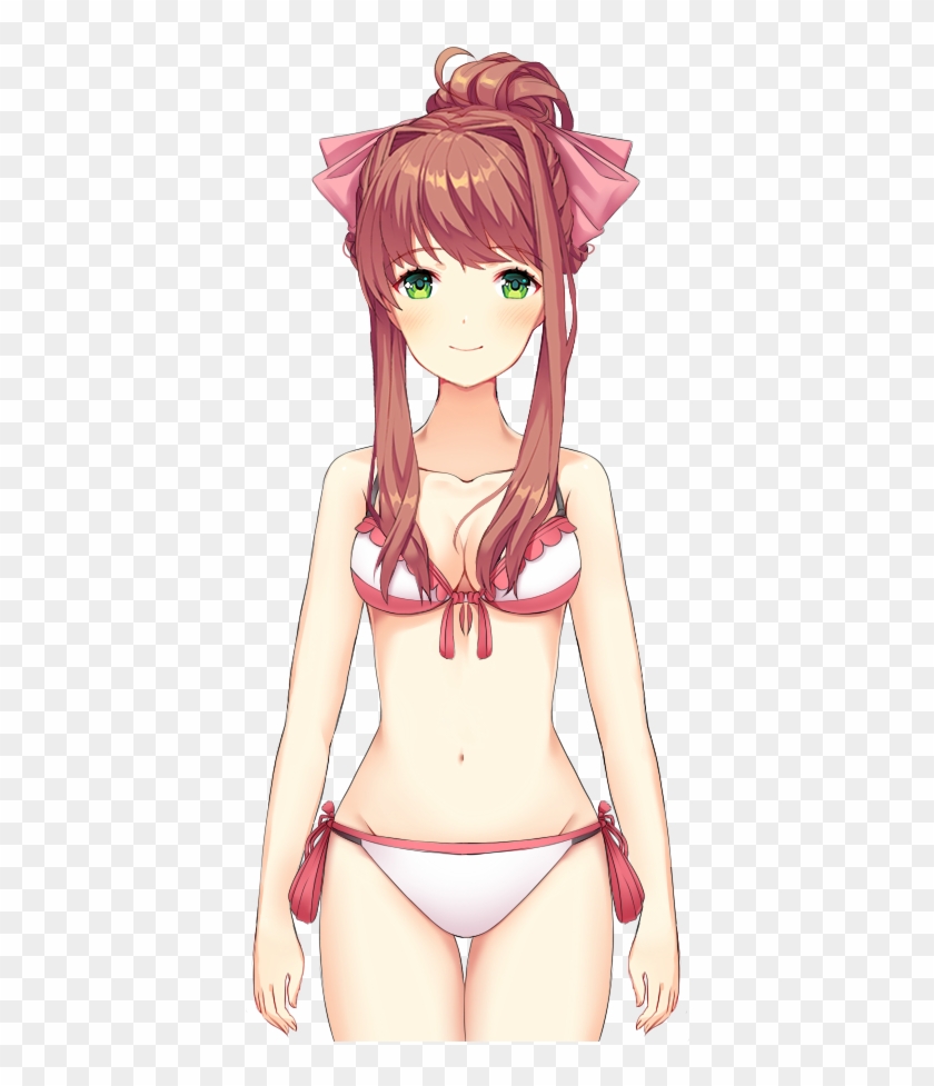 And This Is The Sprite Of Monika's Other Bikini That - Doki Doki Monika Bikini Clipart