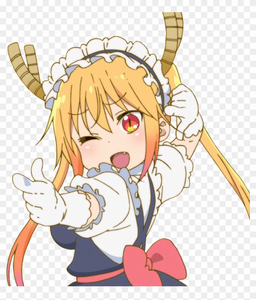0 Replies 0 Retweets 6 Likes - Miss Kobayashi's Dragon Maid Tohru Clipart