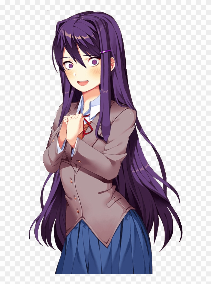 Yuri Doki Doki Literature Club Stab Clipart #5937448
