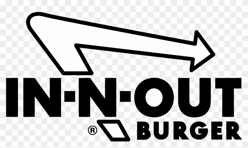 In N Out Logo Png Transparent - N Out Burger Clipart