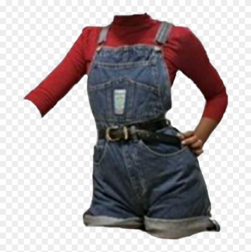 #outfit #ootd #clothes #clothing #overalls #turtleneck - Overall Clipart #5938018
