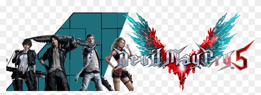 Devil May Cry - Devil May Cry 5 Logo Png Clipart #5938413