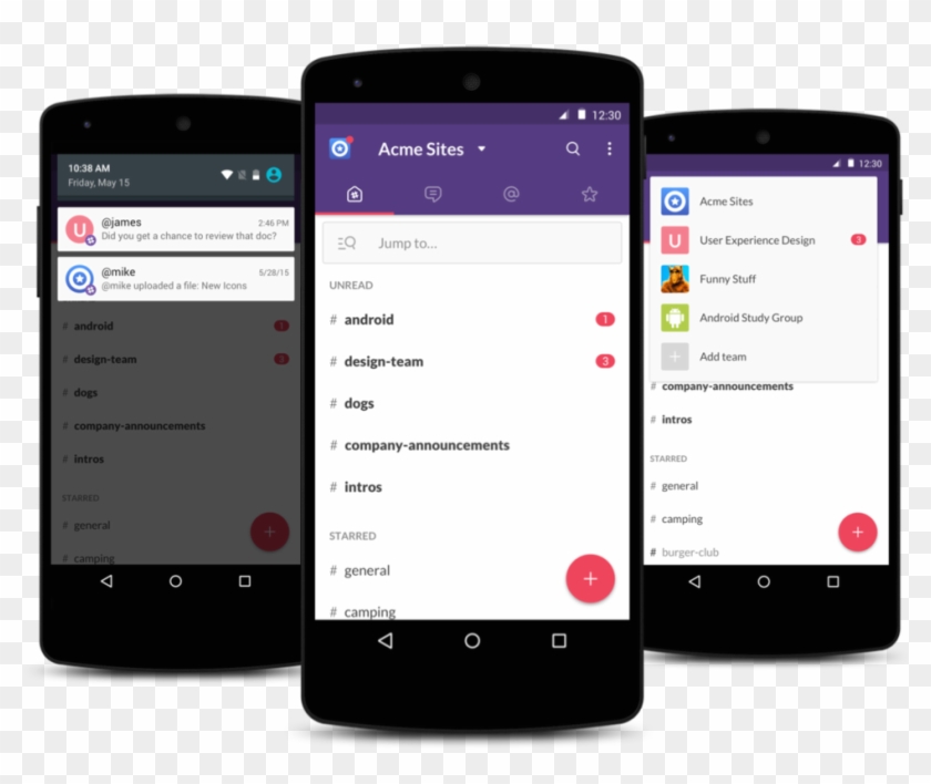 Slack For Android Clipart #5938946