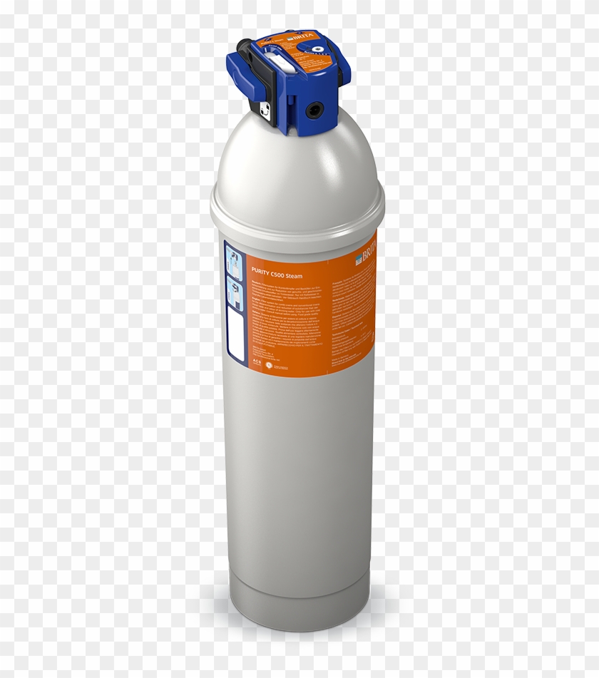Brita Filter Purity C500 Steam - Water Bottle Clipart #5939432